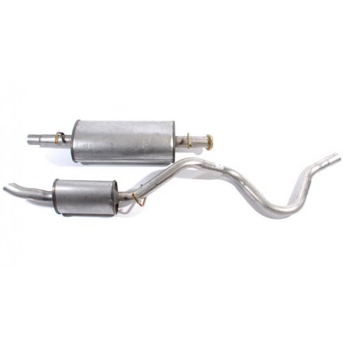 Exhaust - silencer & tailpipe