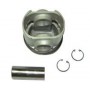 Piston avec segments cote standard