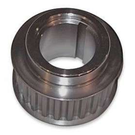 Pulley-crankshaft - one piece