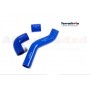 Kit durite turbo intercooler silicone bleu