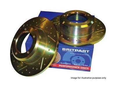 Rear brake disc (pair)