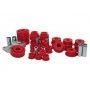 Polybush classic red supsension bush set - wide bushes