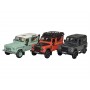 Die-cast 1:76 defender heritage set