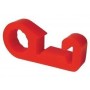 Anti rattle jack clamp-red