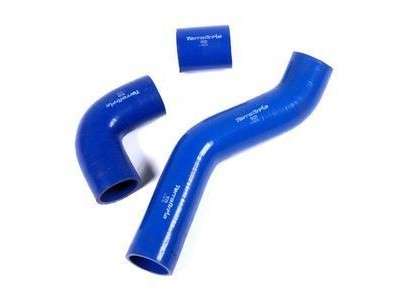 Kit de 3 durites intercooler silicon bleu