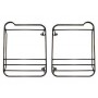 Grilles feux arriere rectangulaires