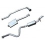 Exhaust stainless double 's' defender 90 300 tdi 1994 to 1995