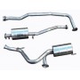 Exhaust stainless double 's' defender 90 300 tdi from 1995 to 1997