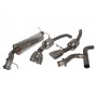 Exhaust stainless double 's' sport range rover p38 diesel from 1994 to 1997