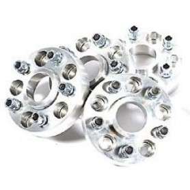 Elargisseurs voie 30mm aluminium x4