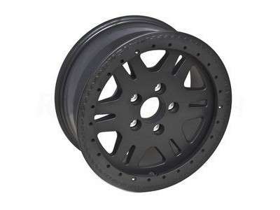 Terrafirma bead lock wheel in matt black for disco 2 & p38