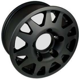 Terrafirma dakar alloy wheel in matt black for disco 2 & p38