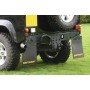 Pair of britpart mudflaps (yellow logo)