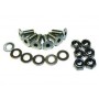 Bonnet hinge bolt kit s/s