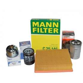 Kit filtration range rover p38 2.5 dt a partir du numero moteur 33988348 from (dec 1995) to vin ta346793 type b oil filter