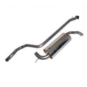 Exhaust stainless double 's' freelander 2.0d from 1997