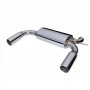 Exhaust stainless double 's' freelander 1.8 petrol