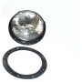 Phare full - halogen - from serial 1993 (ka) - wipac - with black bezel