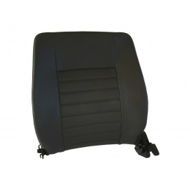 Seat left hand back black defender