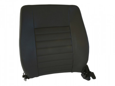 Seat left hand back black defender