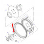 Vis 7/16unf x 1 1/2, alignement d'axe à vilebrequin