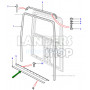 Door rubber seal rear door