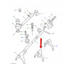 Fourchette de commande des vitesses-1ère et 2 ème-boîte de vitesses r380
