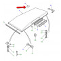 Windscreen to roof assembly corner packer seal