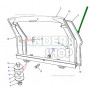 Seal tailgate up 1992 (ja) - top and sides