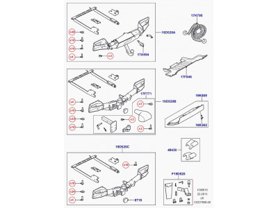 jeu dispositif attelage remorque Range L405