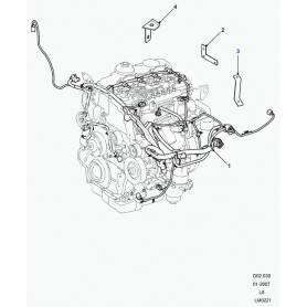faisceau moteur Defender 90, 110, 130