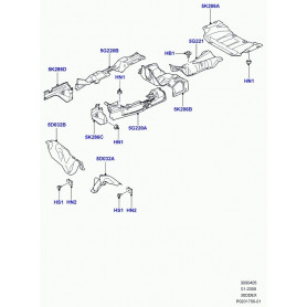 tole protectrice Range L322