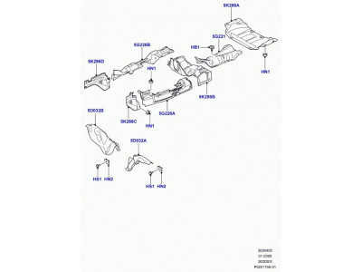 tole protectrice Range L322