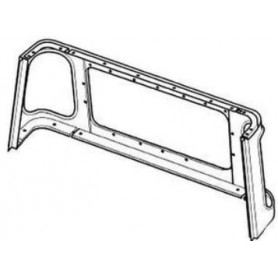 Panneau arriere cabine pick up