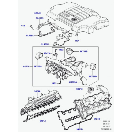 LR007596 - Capteur suralimentation turbo - LANDERS SHOP