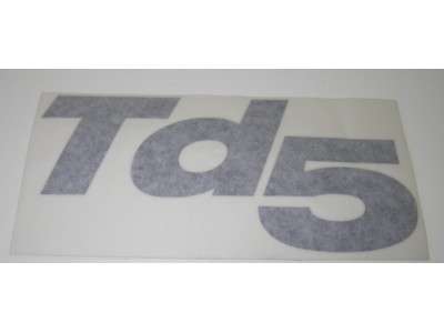 Decal td5 black