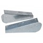 Pair of galv rear mudflap brackets