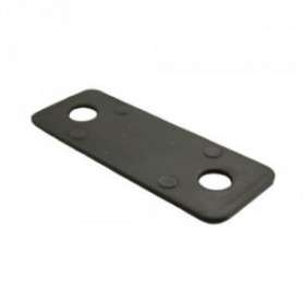 Door hinge to door shim defender