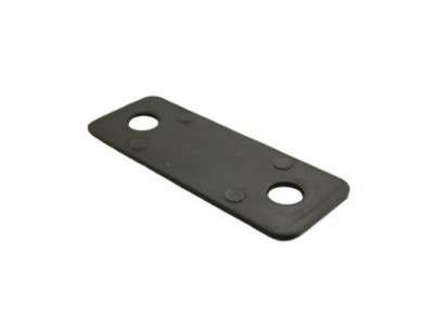 Door hinge to door shim defender