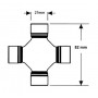 Croisillon d'arbre de transmission jusqu'a 1985