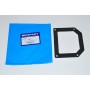 Joint-plaque de recouvrement-serrure de porte arriere coffre