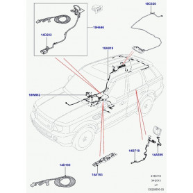cablage accoudoir Range Sport