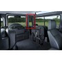 Window surround trim rear left hand - dark granite - defender