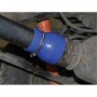 Rear uj silicone sleeve for 63mm diameter propshafts