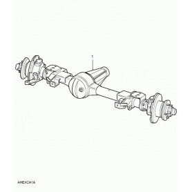 Essieu avant Defender TD4 Reconditionné