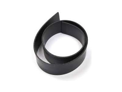 Rubber guide front window