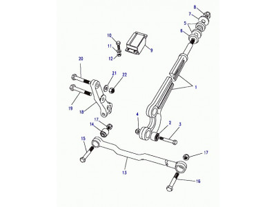 bras de suspension avant Discovery 1