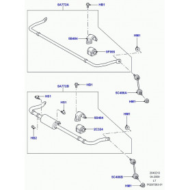 piece de jonction-barre stabilis. Range Sport