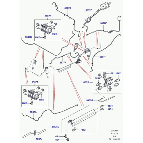 land rover capteur suspension pneumatique evoque