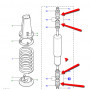 Silentbloc inf. rear shock of discovery to 1994